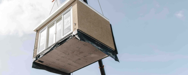prefab aanbouw