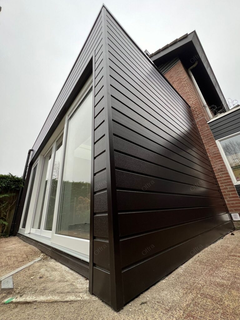 aanbouw closeup rotterdam donkerbruin keralit
