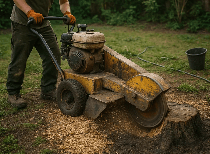 boomstronk verwijderen