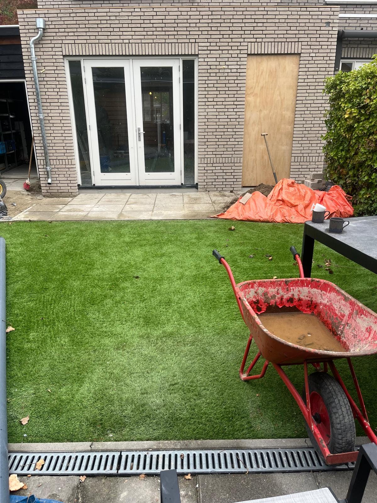 aanbouw ridderkerk met houten kozijnen