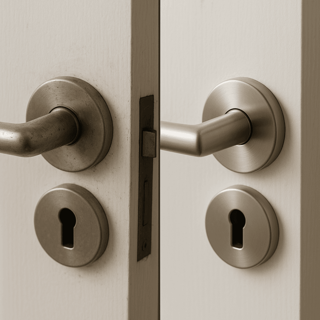 deurbeslag schoonmaken