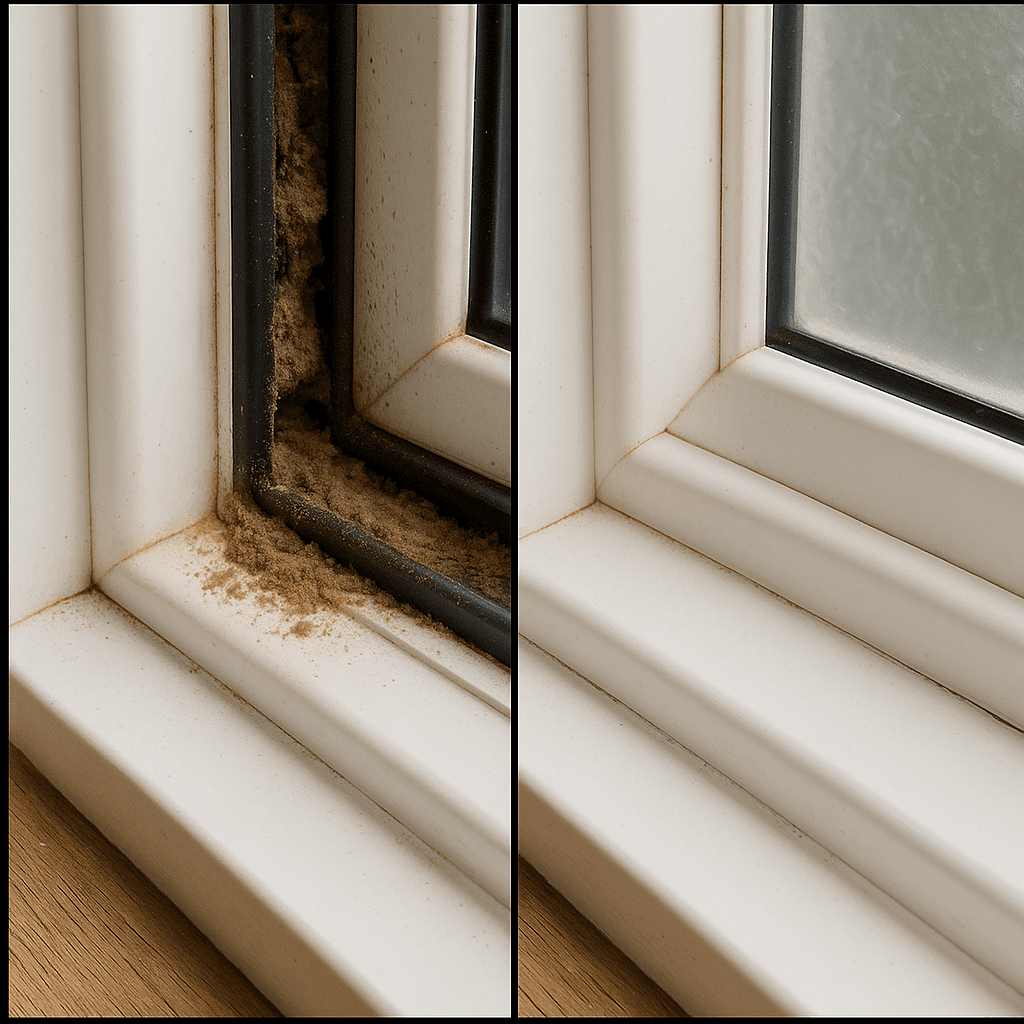 sponning schoonmaken