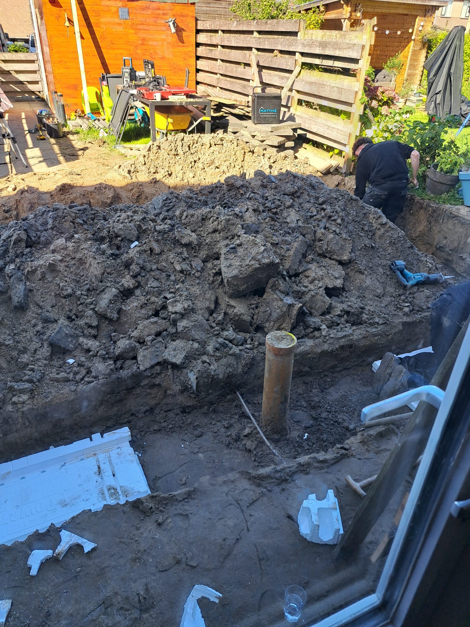 heipalen plaatsen in Zwijndrecht