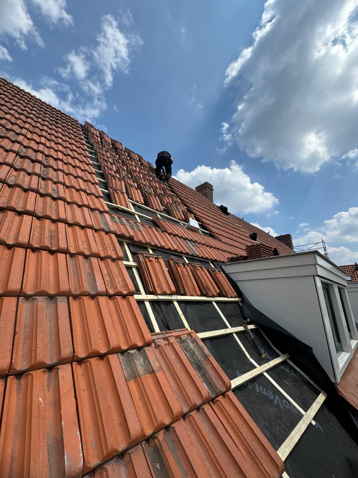 dakpannen verwijderen