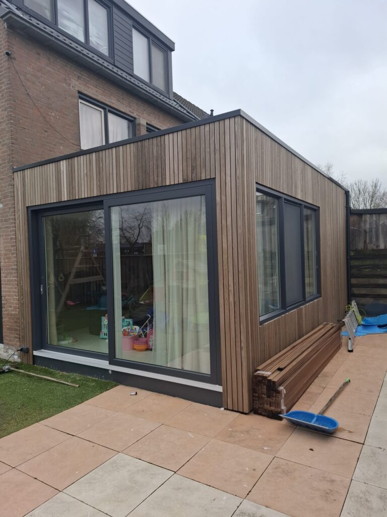 Aanbouw in Lisserbroek gemaakt